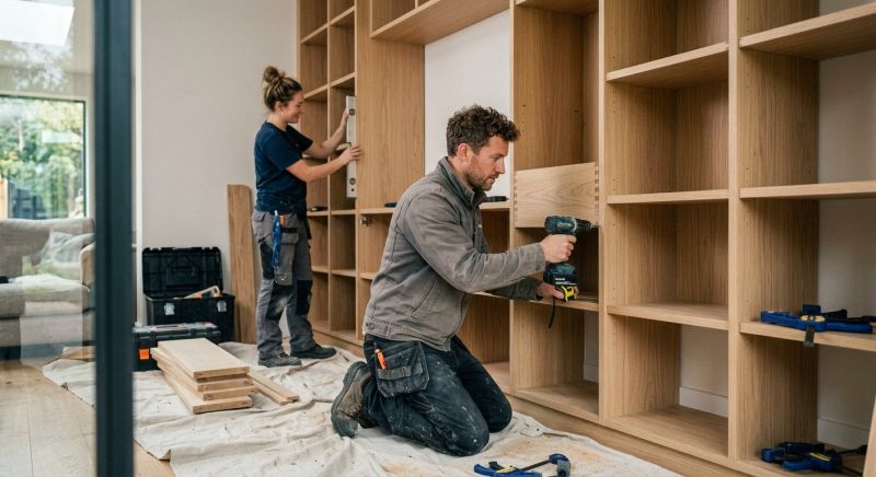 Built In Shelving Service in Winston Salem, NC