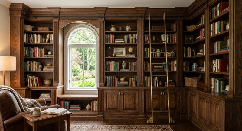 Bookcase Installation in Alexandria, VA