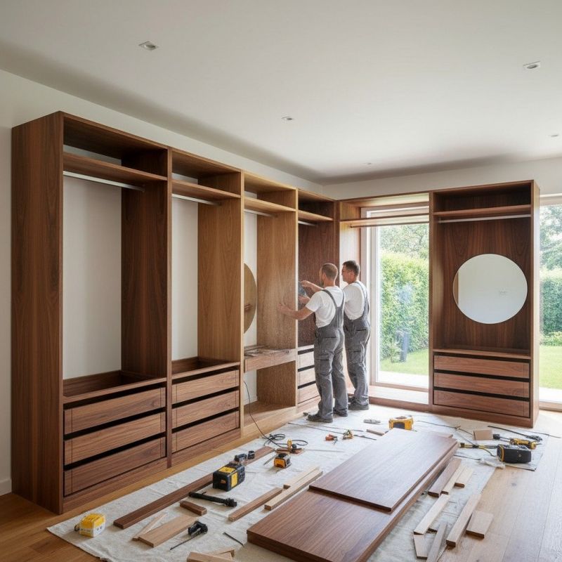 Built In Bookshelves Installation in Raleigh, NC