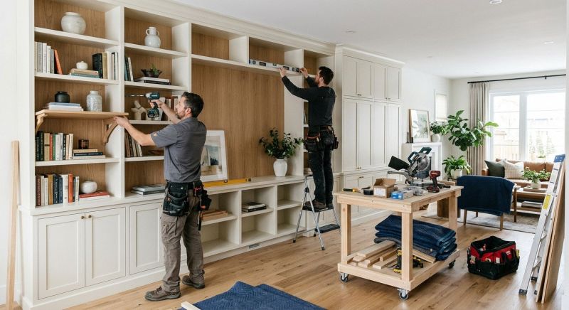 Built In Shelving Service in Greensboro, NC