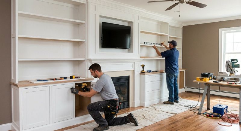 Builtin Cabinets Installation in Greensboro, NC