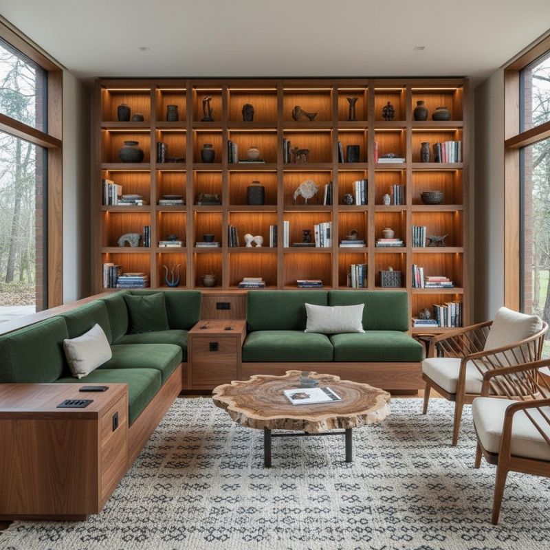 Custom Bookshelves Service in Durham, NC