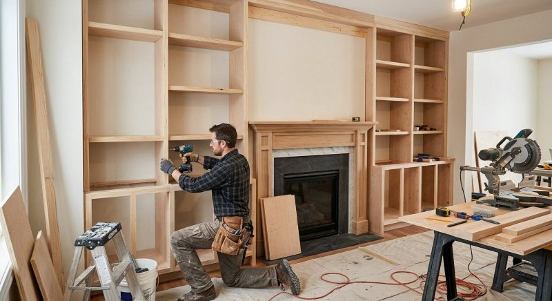 Fireplace Built Ins Installation in Alexandria, VA